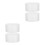 4Pcs White Foam Cake Rounds for DIY Crafting Lightweight Sturdy Models 9