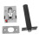 5Sets Concealed Stainless Steel Door Security Chain Lock for Apartment 1