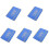 5Pcs Blue Weekly Planner Organizer Portable Academic Coil Notebook 3
