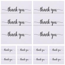 450Pcs Personalized Assorted Thank You Cards for Gifts and Shop Supply