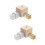 10Pcs Colored Square Density Cubes with Hook for Physics Teaching 9