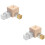 10Pcs Colored Square Density Cubes with Hook for Physics Teaching 8