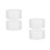 4Pcs White Foam Cake Rounds for DIY Crafting Lightweight Sturdy Models 10