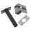 5Sets Concealed Stainless Steel Door Security Chain Lock for Apartment 2