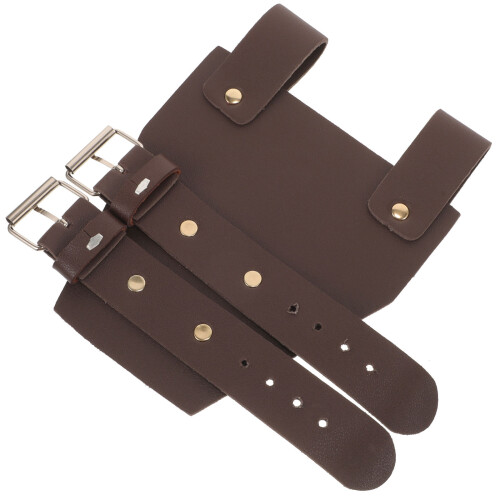 3Pcs Vintage Sword Frog Medieval Sword Fixing Belt Coffee
