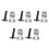 5Sets Concealed Stainless Steel Door Security Chain Lock for Apartment 6