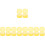 10Pcs Travel Pacifier Holder Case Portable Storage Yellow 6