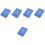 5Pcs Blue Weekly Planner Organizer Portable Academic Coil Notebook 5