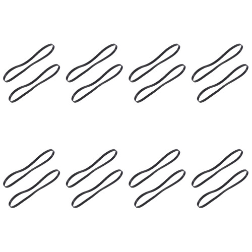 16Pcs Rubber Belt for Phonograph Record Player Reliable Replacement 2