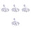760Pcs White Hanging Tags with String for Jewelry Pricing and Labeling 3
