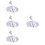 760Pcs White Hanging Tags with String for Jewelry Pricing and Labeling 7