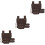 3Pcs Vintage Sword Frog Medieval Sword Fixing Belt Coffee 7