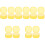 10Pcs Travel Pacifier Holder Case Portable Storage Yellow 5