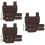 3Pcs Vintage Sword Frog Medieval Sword Fixing Belt Coffee 9