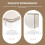 6Pcs Transparent Figure Model Display Case Durable Plastic Storage Box 5