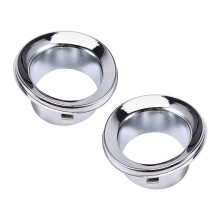 51117127941 51117127942 Car Front Fog Lights Frame Fog Lights Trim Ring for R50 R52 R53 2002-2006 Silver