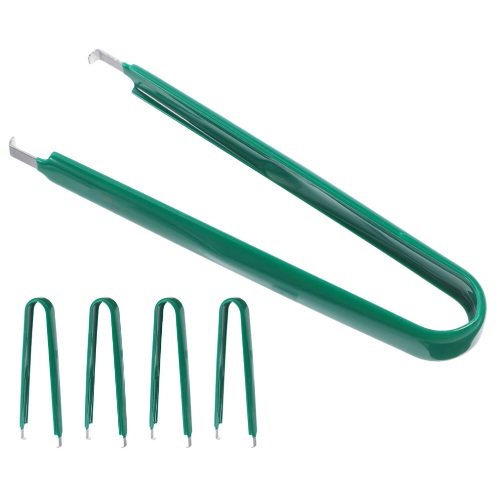 25Pcs Green Antistatic Ic Chip Puller Tool U-Shaped Circuit Extractor 3633800362459