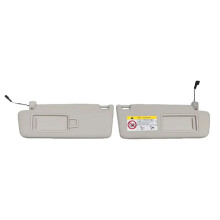 1Pair Car Sun Visor Interior Sunshade for 5 2003-2008 6 2009-2014 B6 B7 5KD857551 5KD857552 Gray