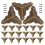 105Pièces Protections D'angles Fer Café Antique Pour Projets DIY Bois 3