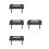 4Pièces Accessoires Bureau Miniatures Gris En Pla Pour Décoration 5
