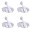 760Pcs White Hanging Tags with String for Jewelry Pricing and Labeling 5