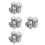 20Pièces Poids Argenté Calibration Fine Pour Balance 7