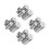 20Pièces Poids Argenté Calibration Fine Pour Balance 5