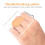 2Pcs Clear Acrylic Makeup Palette with Spatula for Mixing Foundations 8