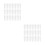 400Pièces Protecteurs Pointe Pince Silicone Transparent Antidérapant 4