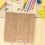 Double-Sided Bamboo Writing Pad Kids Grip Trainer Fine Motor Tool 5