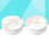 4Pcs Round Iron Tin Boxes White Marble Pattern Party Favor Candy Boxes 3