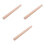 3Pièces Tubes De Rangement Bois Pour Affiches, Documents Et Oeuvres 5