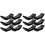 12Pcs Adjustable Dumbbell Stand Sturdy Black Storage Rack for Home Gym 3