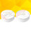 4Pcs Round Iron Tin Boxes White Marble Pattern Party Favor Candy Boxes 4