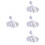 760Pcs White Hanging Tags with String for Jewelry Pricing and Labeling 6