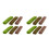 12Pcs Assorted Color Plastic Miniature Shrubs for DIY Craft Landscape 4