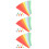Papier Pliage Coloré Origami Étoile Pour Bricolage 9