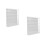 2Pièces Vitrine Blanche 5 Niveaux Pour Modèles Miniatures 10