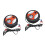 2St Compacte Air Compressor Pomp Rood Voor Auto Inflatie 4
