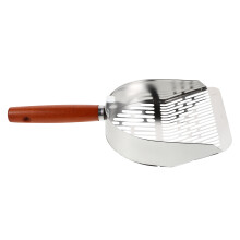 2Pcs Metal Cat Litter Scoopers Heavy Duty Sifting for Home Use