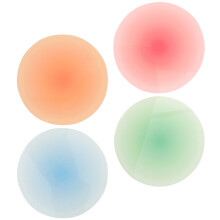 20 Pcs Acrylic Round Coasters Heat Resistant Anti Slip Cup Holders
