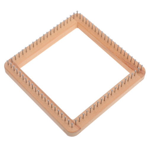 5Pcs Wooden Square Weaving Loom Mini Knitting Board for Creative DIY 1