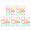 150Pièces Jeux Manipulables Formes Géométriques Multicolores École 8