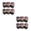 4Pcs Candy Tin Storage Boxes Vintage Metal Tins Lids Multi 7