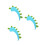 3Pièces Bonnets Crochet Bébé Dinosaur Photo Unisexe 5