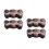 4Pcs Candy Tin Storage Boxes Vintage Metal Tins Lids Multi 5