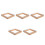 5Pcs Wooden Square Weaving Loom Mini Knitting Board for Creative DIY 9
