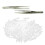 400Pièces Protecteurs Pointe Pince Silicone Transparent Antidérapant 10