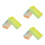 6Pcs Household Cat Grass Planter Stable Plastic Soilless Indoor Box 3