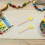 80Pcs Durable Wooden Handle Round Sponge Brushes for Kids Art Projects 7